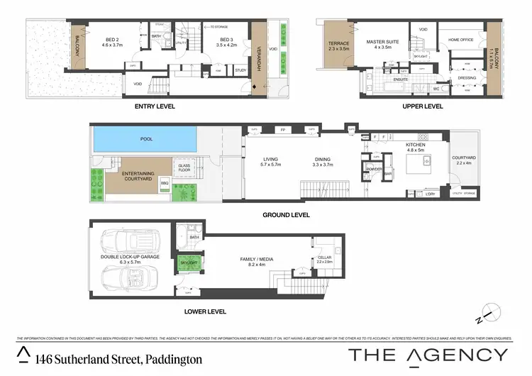 Floorplan of Homely house listing, 146 Sutherland Street, Paddington NSW 2021