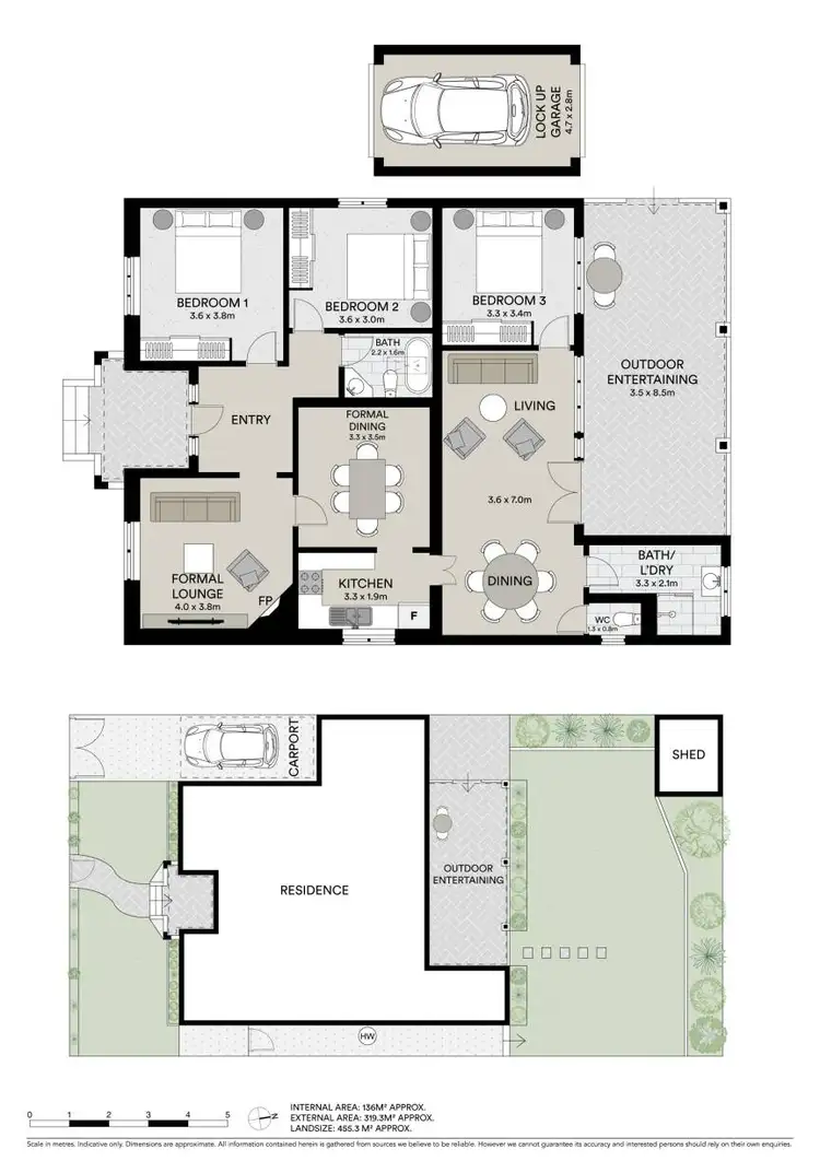 Floorplan of Homely house listing, 8 Wynnstay Avenue, Enfield NSW 2136