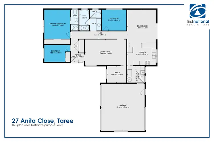 Floorplan of Homely house listing, 27 Anita Close, Taree NSW 2430