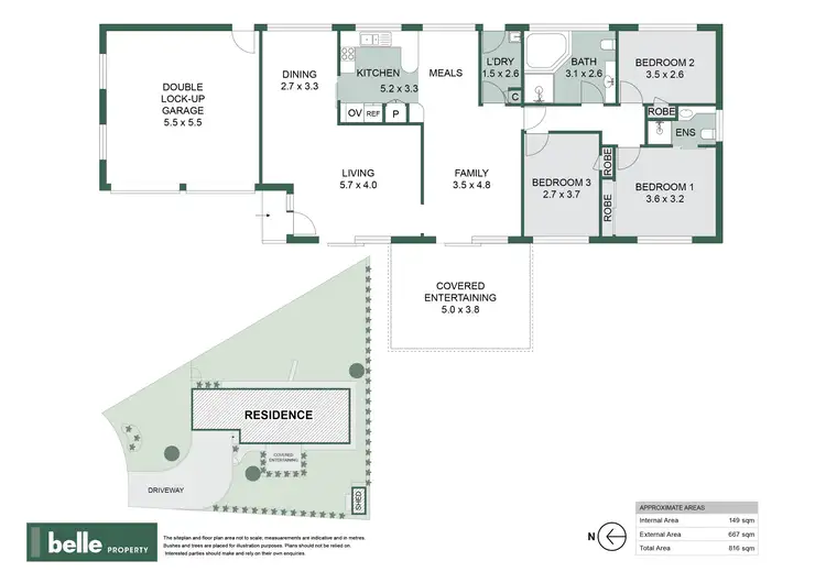 Floorplan of Homely house listing, 13 Collett Place, St Georges Basin NSW 2540