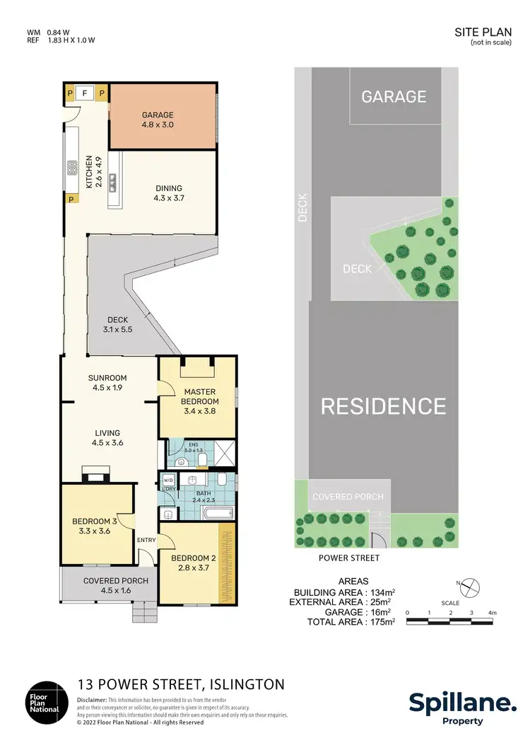 Floorplan of Homely house listing, 13 Power Street, Islington NSW 2296