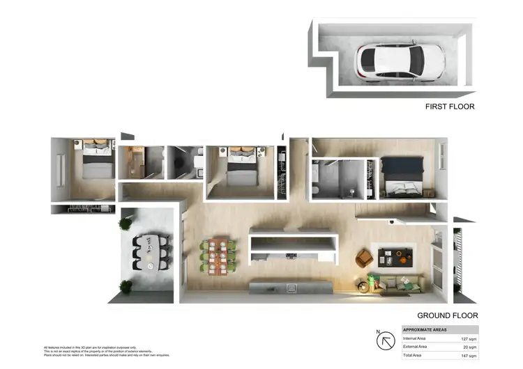 Floorplan of Homely house listing, 14 Fettlers Loop, Whitebridge NSW 2290