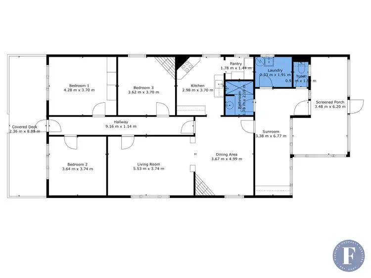 Floorplan of Homely house listing, 61 Hovell Street, Cootamundra NSW 2590