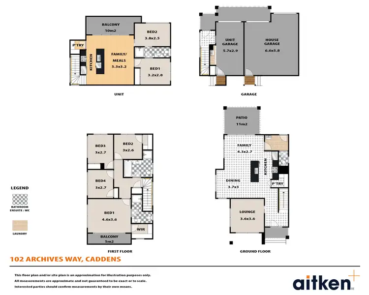 Floorplan of Homely house listing, 102 Archives Way, Caddens NSW 2747