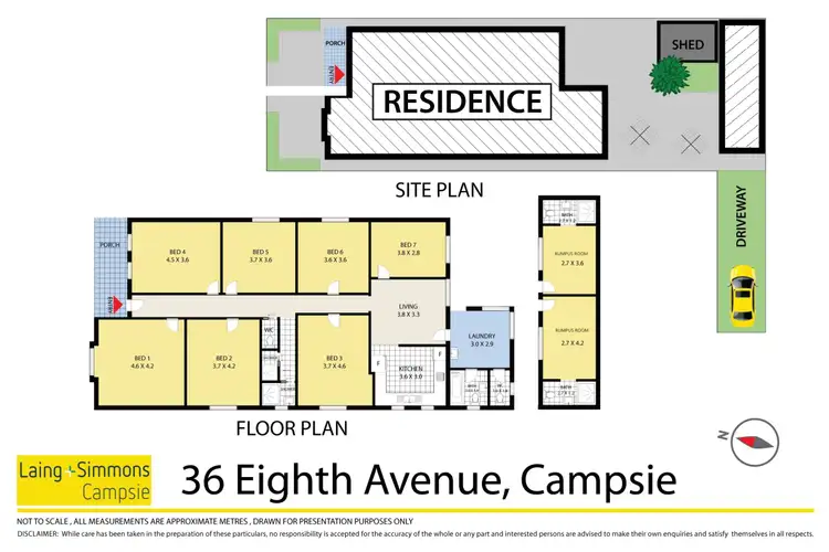 Floorplan of Homely house listing, 36 Eighth Avenue, Campsie NSW 2194