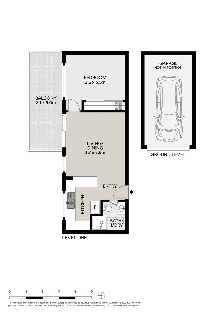 Floorplan of Homely apartment listing, 3/8 Albert Street, Hornsby NSW 2077