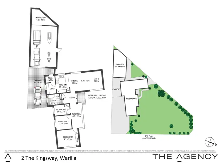 Floorplan of Homely house listing, 2 The Kingsway, Warilla NSW 2528
