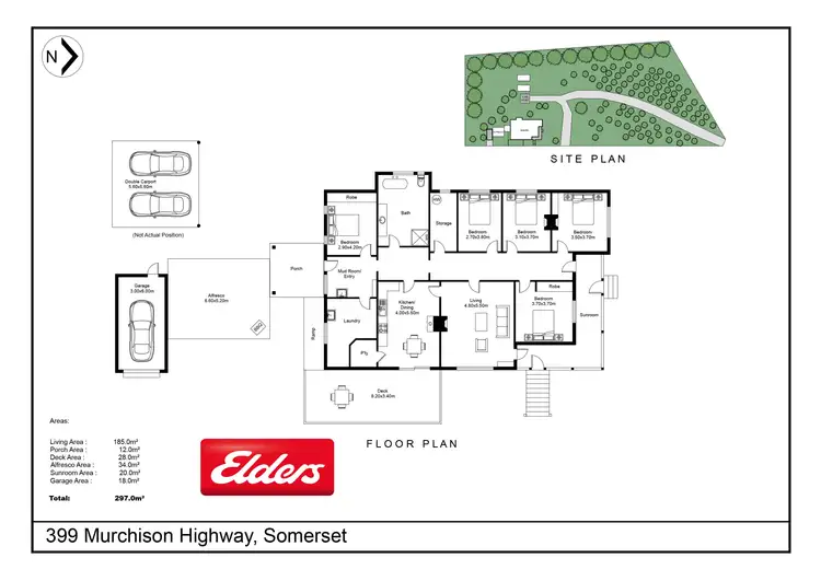 Floorplan of Homely rural property listing, 399 Murchison Highway, Somerset TAS 7322