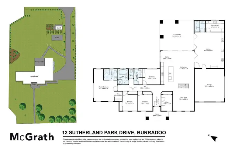 Floorplan of Homely house listing, 12 Sutherland Park Drive, Burradoo NSW 2576