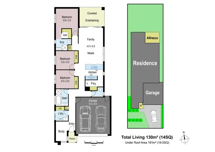 Floorplan of Homely house listing, 7 Sadleria Street, Drouin VIC 3818