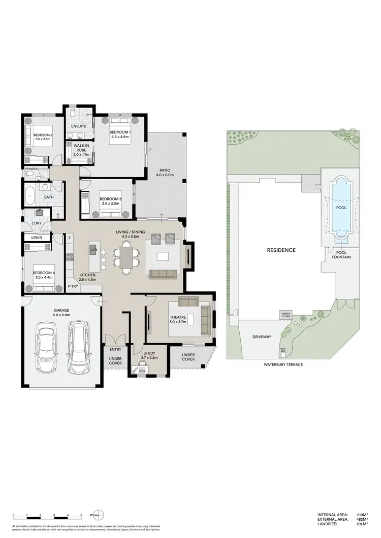 Floorplan of Homely house listing, 13 Waterbury Terrace, Idalia QLD 4811