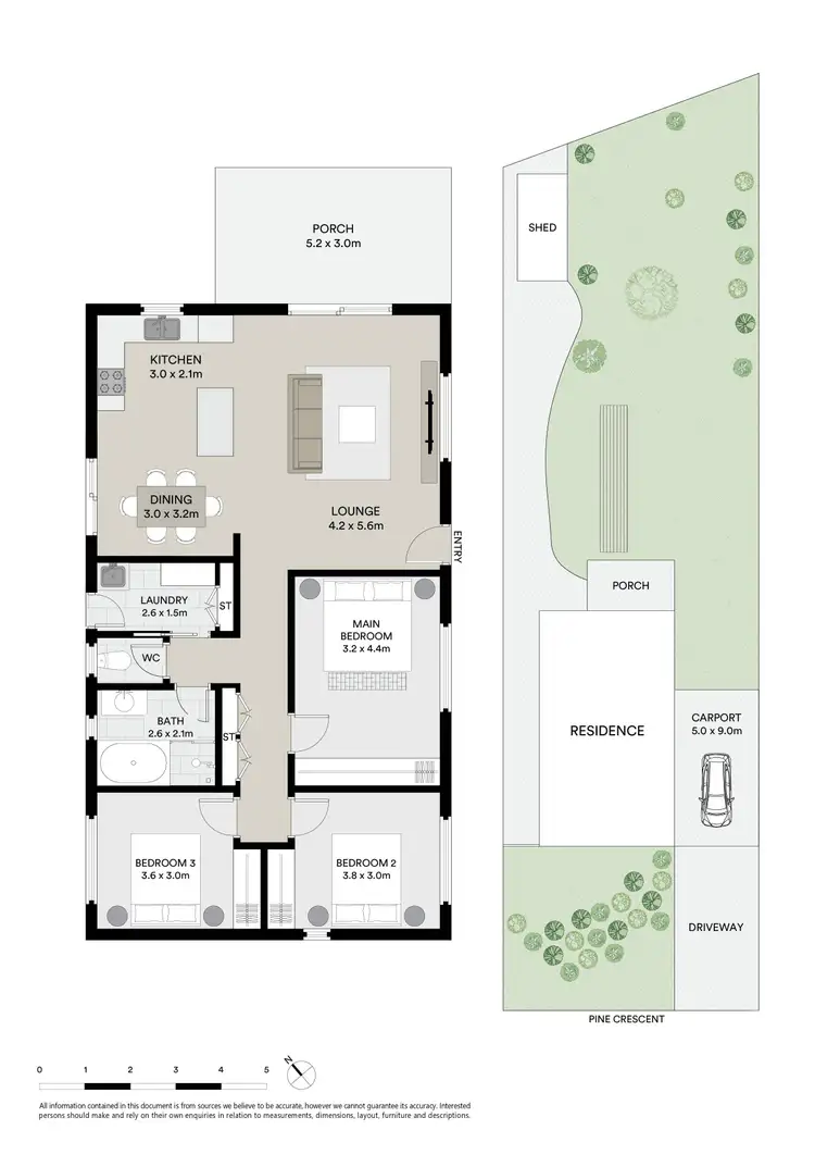 Floorplan of Homely house listing, 19 Pine Crescent, Sandy Beach NSW 2456