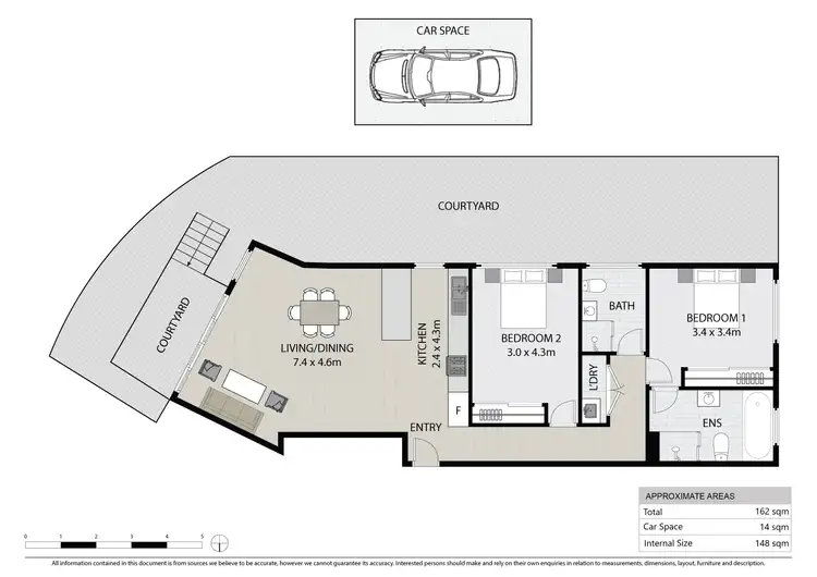 Floorplan of Homely apartment listing, 3/8-10 Elva Street, Strathfield NSW 2135