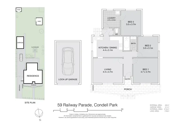 Floorplan of Homely house listing, 59 Railway Parade, Condell Park NSW 2200