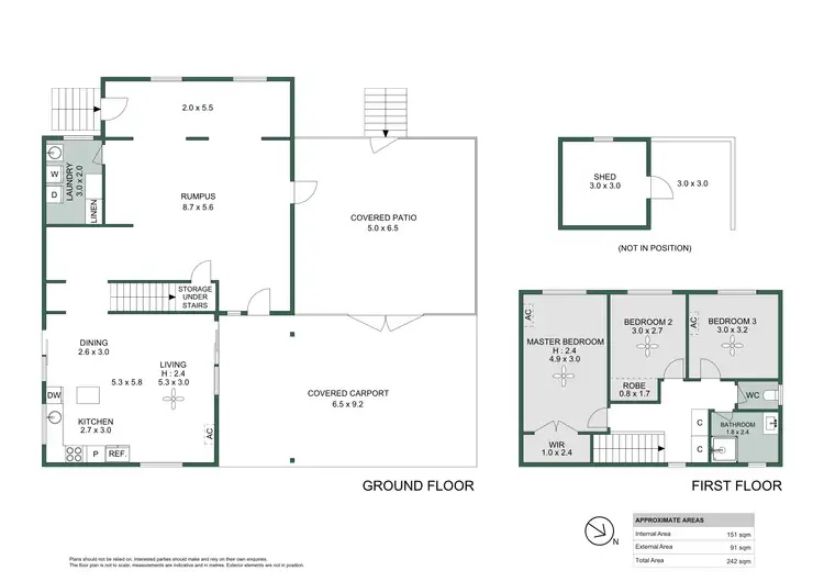 Floorplan of Homely house listing, 22 Donna Avenue, Rochedale South QLD 4123