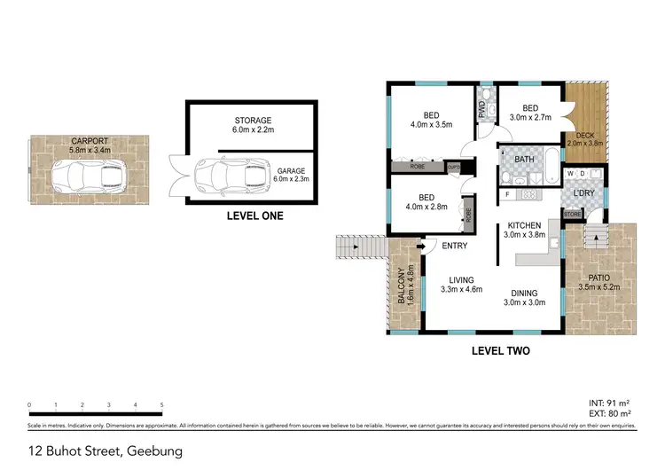 Floorplan of Homely house listing, 12 Buhot Street, Geebung QLD 4034