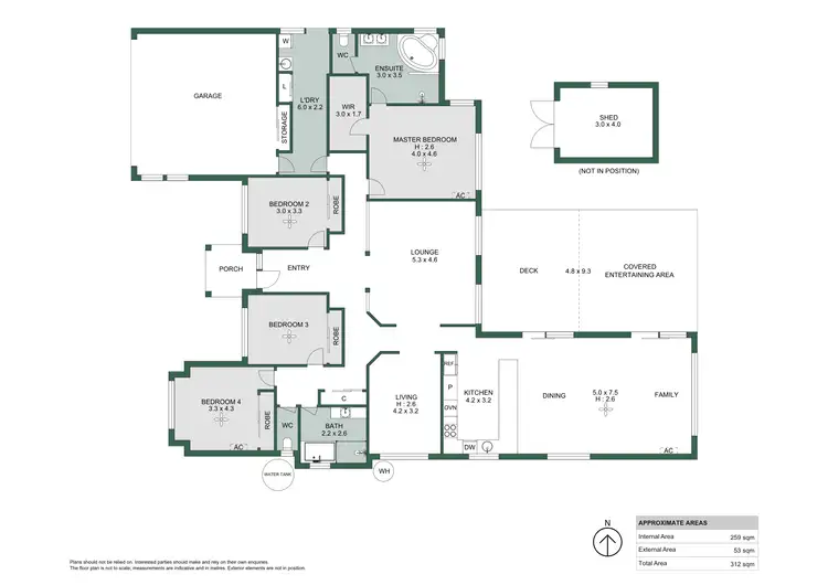 Floorplan of Homely house listing, 61 Stiller Drive, Kuraby QLD 4112