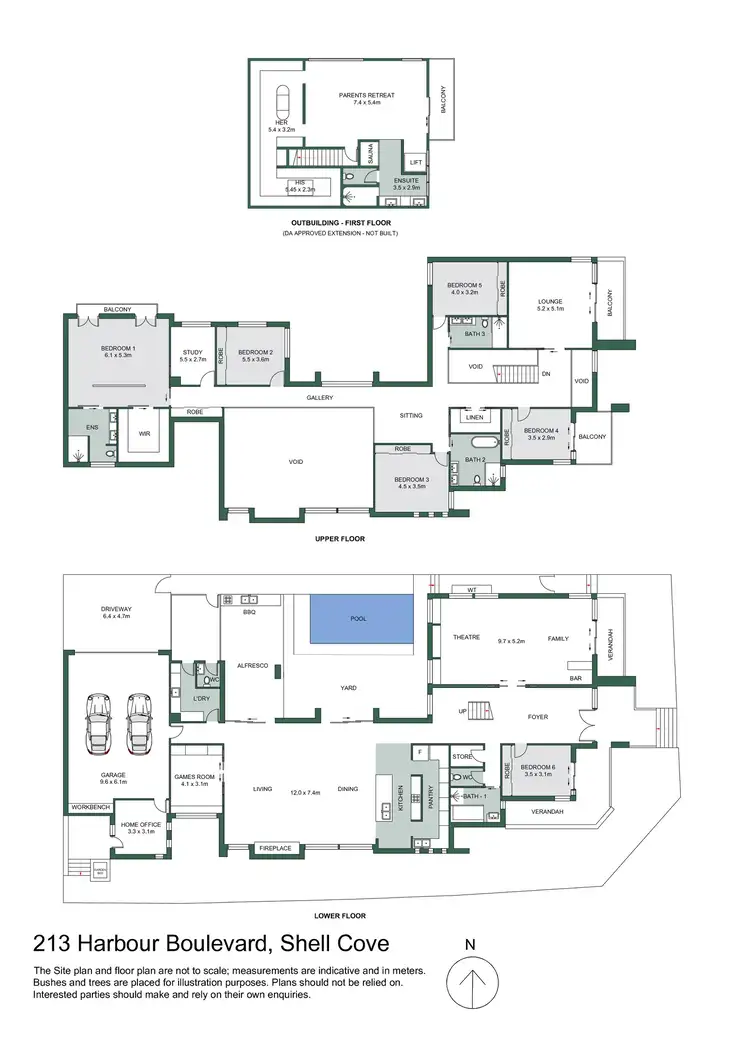 Floorplan of Homely house listing, 213 Harbour Boulevard, Shell Cove NSW 2529