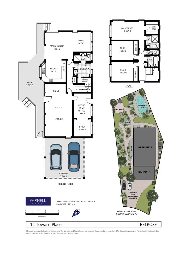 Floorplan of Homely house listing, 11 Towarri Place, Belrose NSW 2085