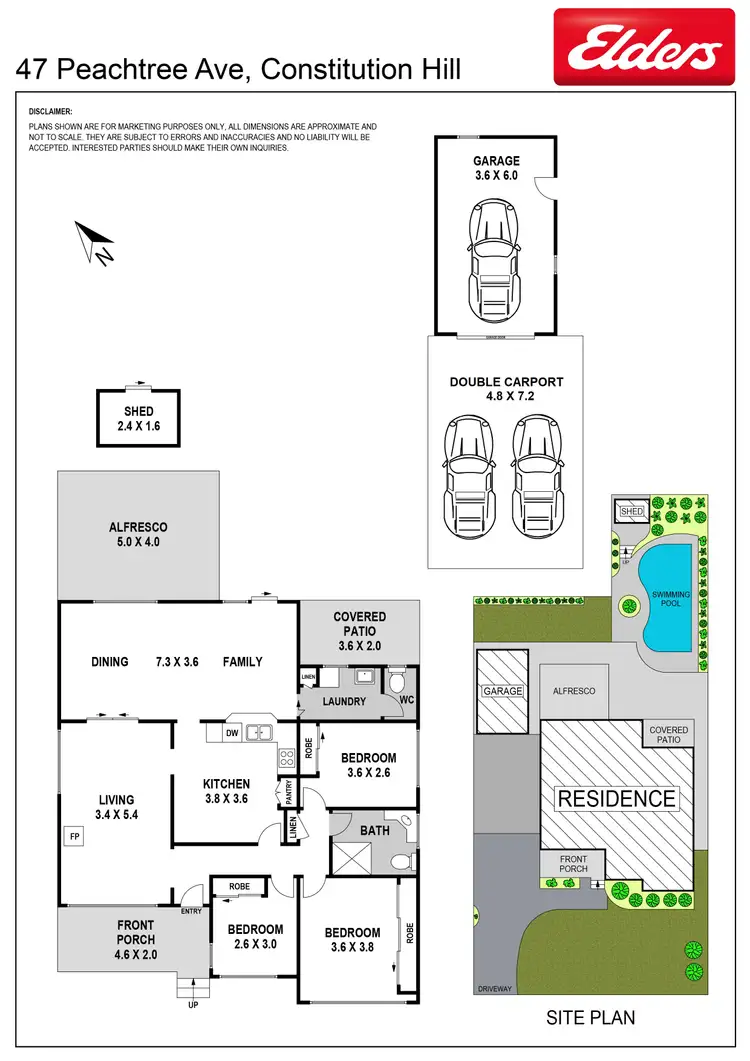 Floorplan of Homely house listing, 47 Peachtree Avenue, Constitution Hill NSW 2145