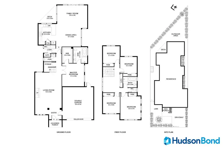 Floorplan of Homely house listing, 4B Florence Avenue, Donvale VIC 3111
