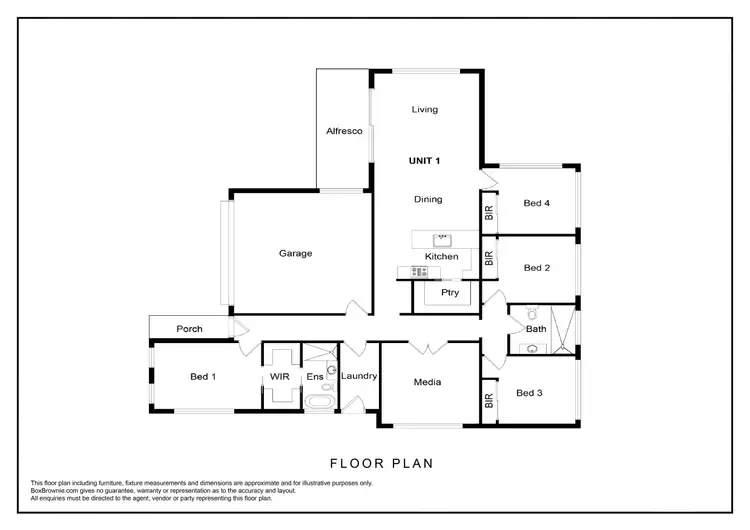 Floorplan of Homely house listing, 16a Madeleine Drive, Goulburn NSW 2580