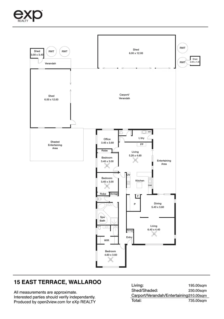 Floorplan of Homely house listing, 15 East Terrace, Wallaroo SA 5556