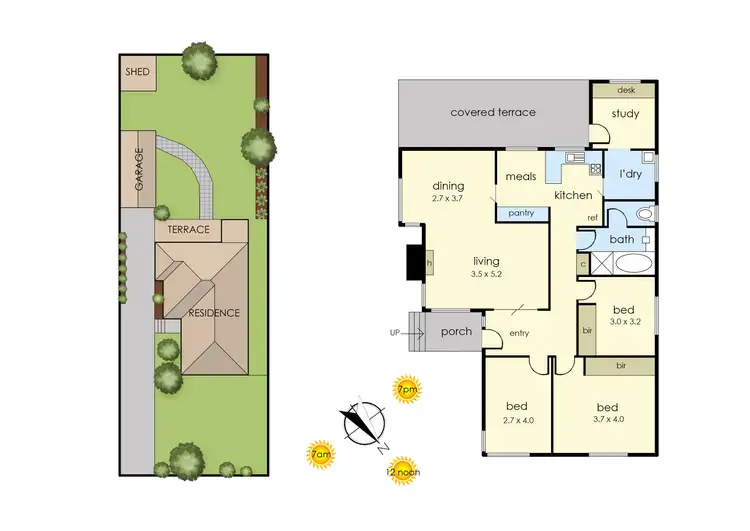 Floorplan of Homely house listing, 6 Genista Street, Frankston South VIC 3199
