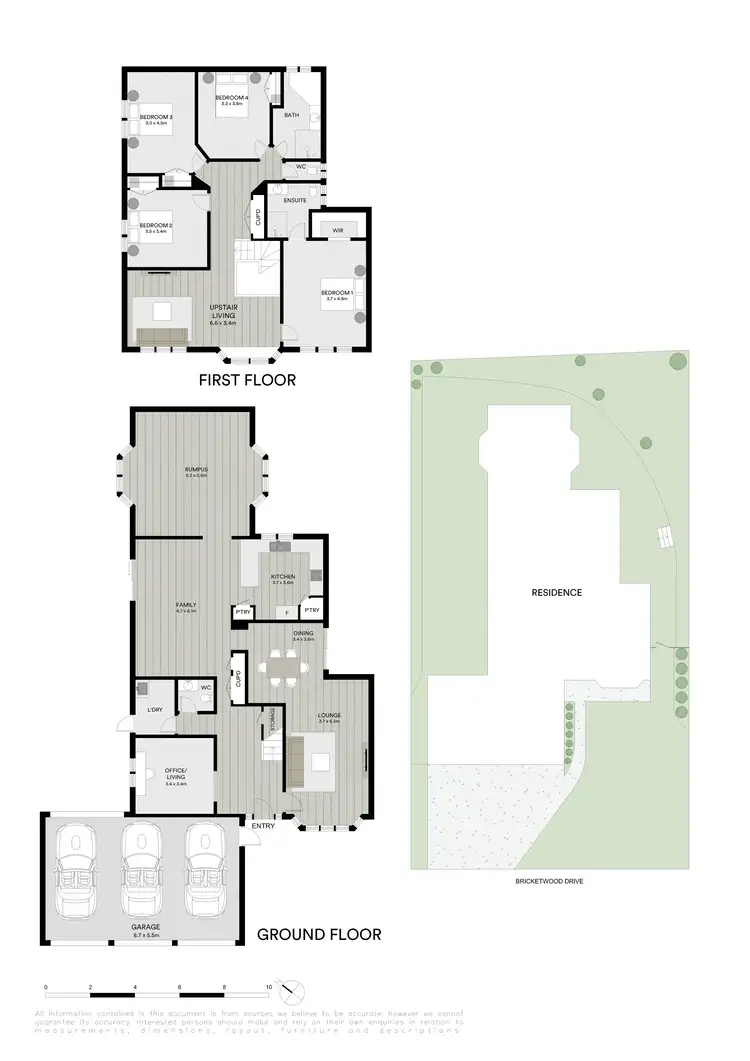 Floorplan of Homely house listing, 53 Bricketwood Drive, Woodcroft NSW 2767