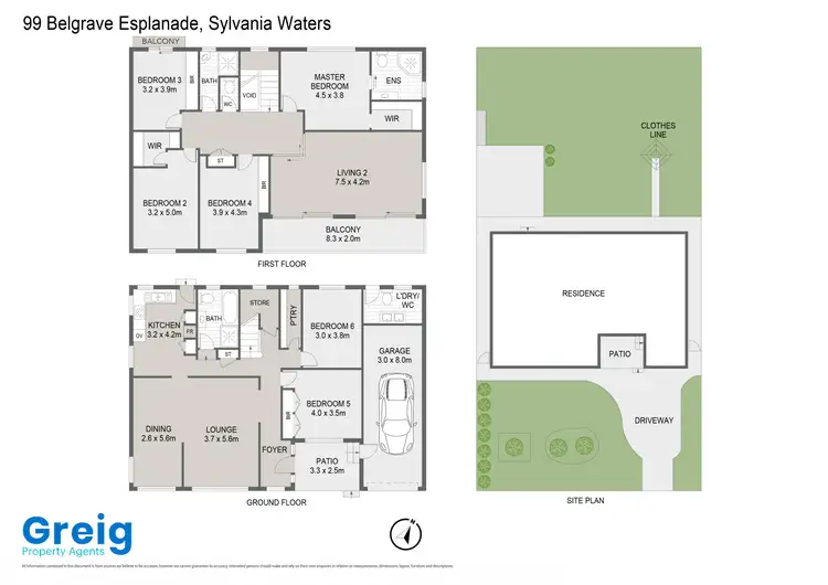 Floorplan of Homely house listing, 99 Belgrave Esplanade, Sylvania Waters NSW 2224