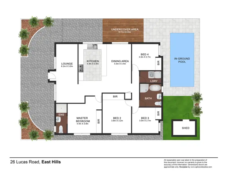 Floorplan of Homely house listing, 26 Lucas Road, East Hills NSW 2213
