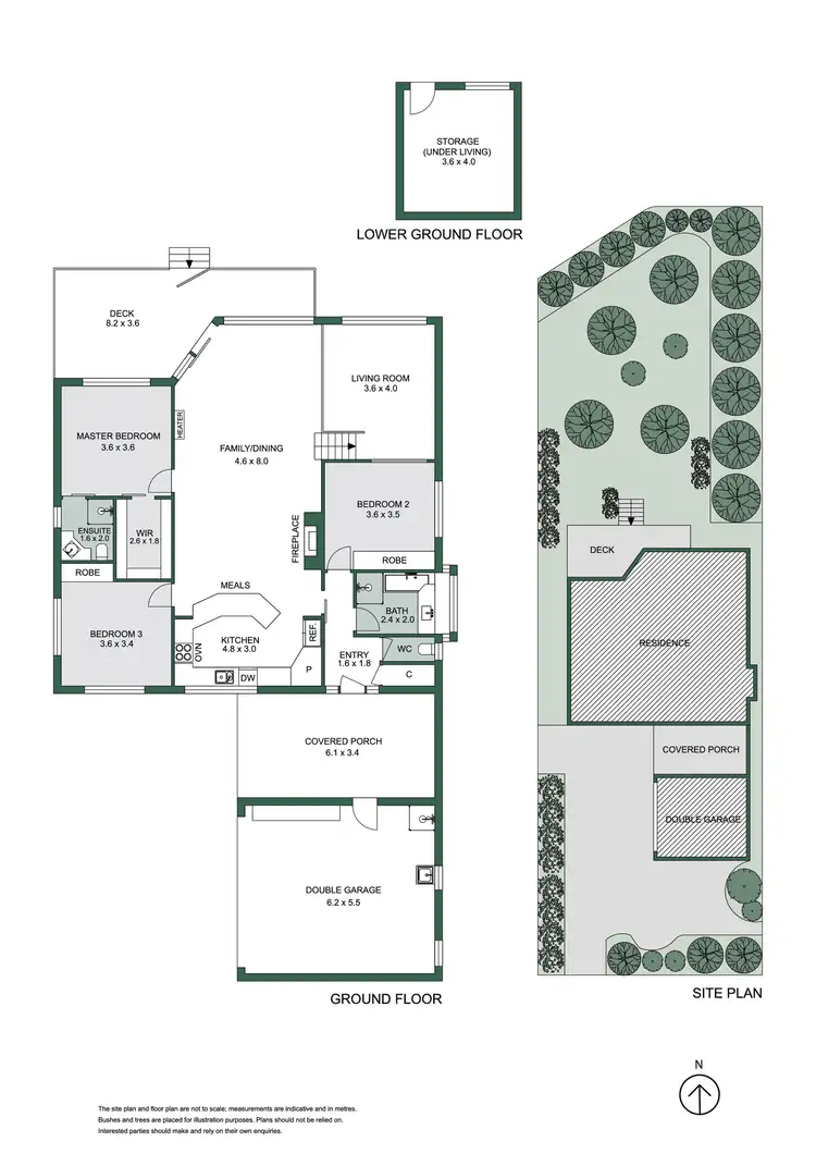 Floorplan of Homely house listing, 314 Boundary Road, Dromana VIC 3936