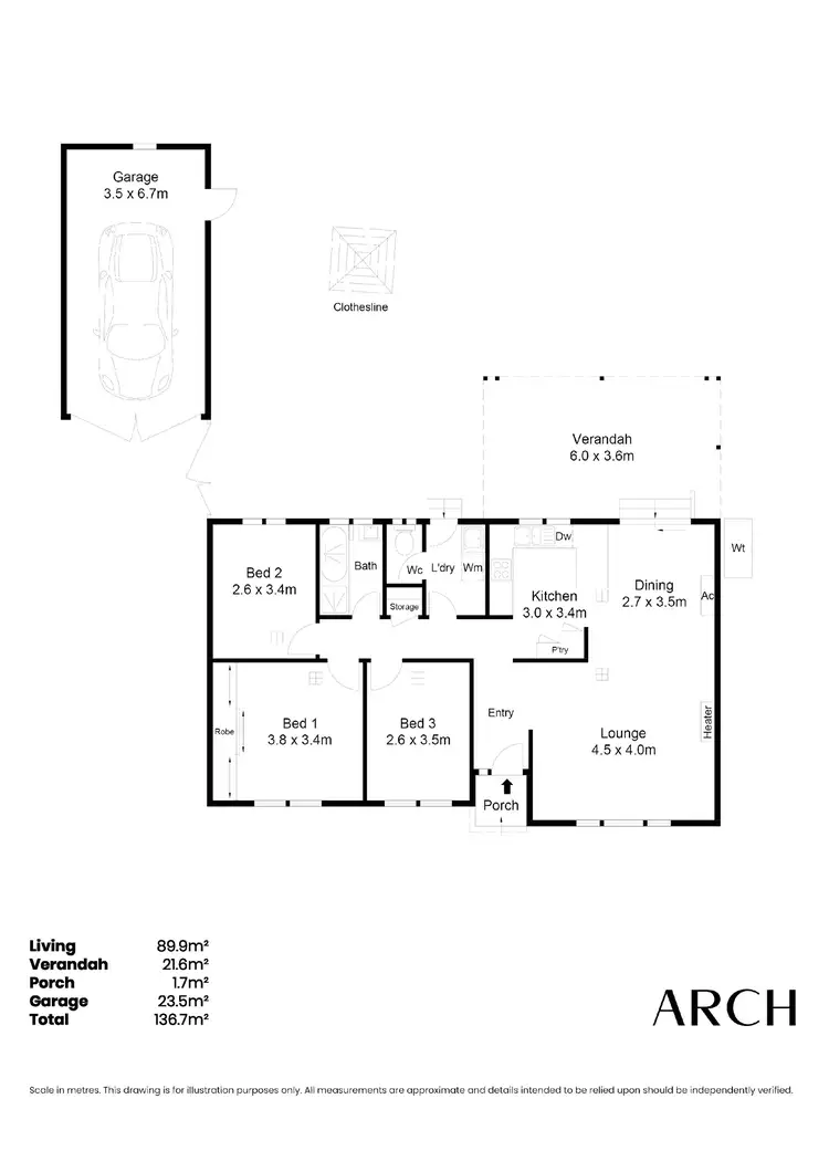 Floorplan of Homely house listing, 8 Yalumba Drive, Paralowie SA 5108