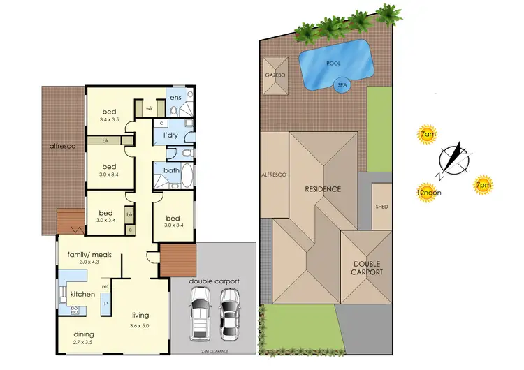 Floorplan of Homely house listing, 71 Lucerne Crescent, Frankston VIC 3199