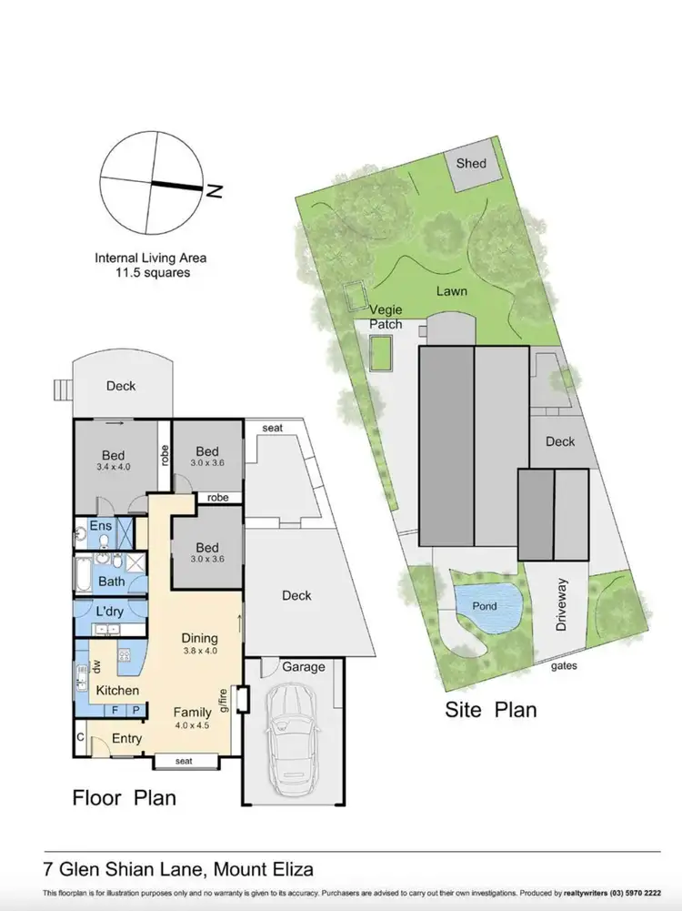 Floorplan of Homely house listing, 7 Glen Shian Lane, Mount Eliza VIC 3930