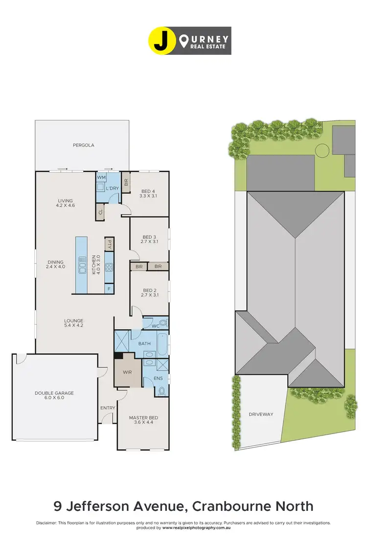 Floorplan of Homely house listing, 9 Jefferson Avenue, Cranbourne North VIC 3977
