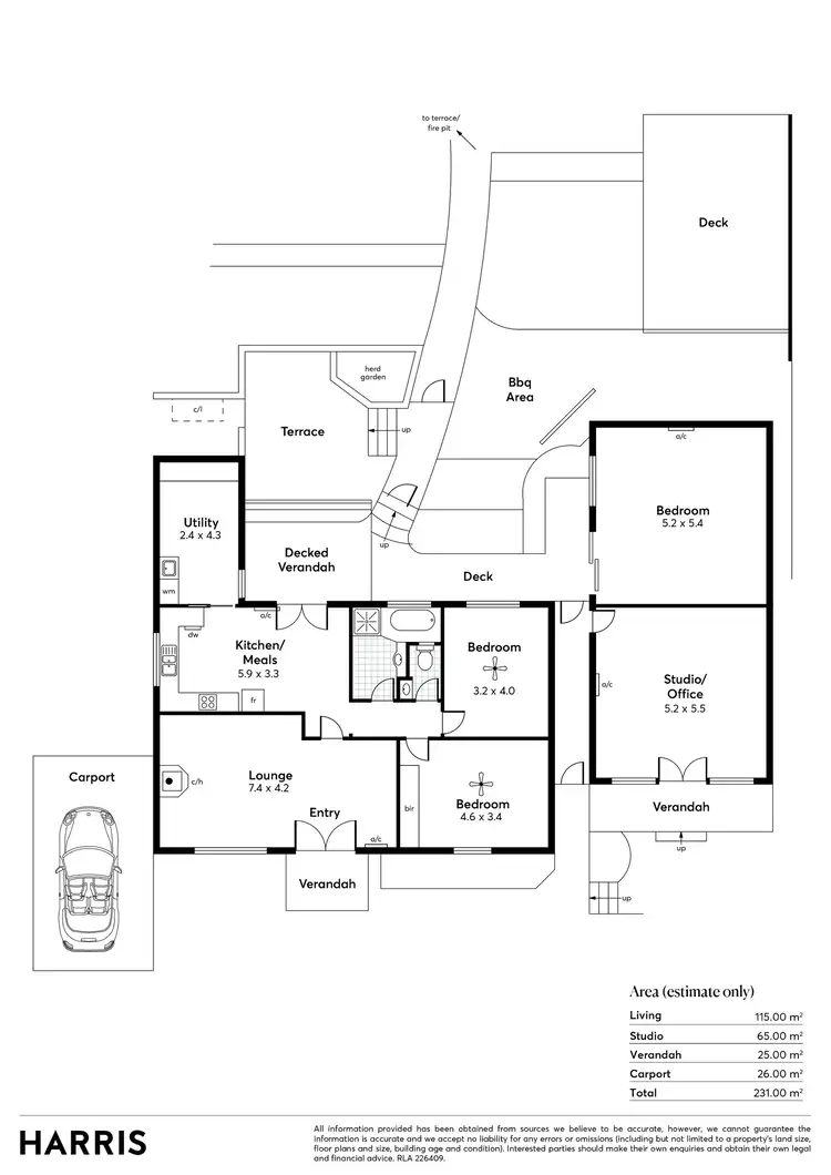 Floorplan of Homely house listing, 16 Wattle Avenue, Hawthorndene SA 5051