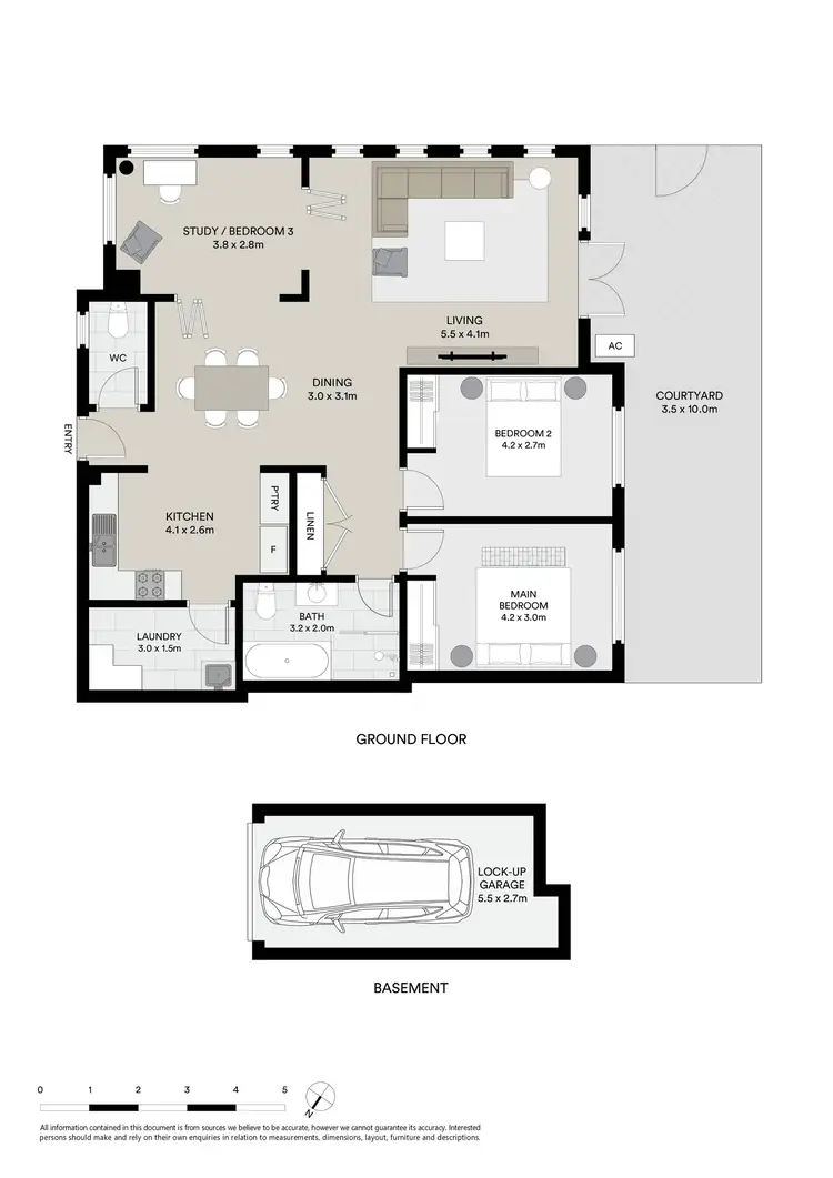 Floorplan of Homely apartment listing, 6/13 Mill Street, Carlton NSW 2218