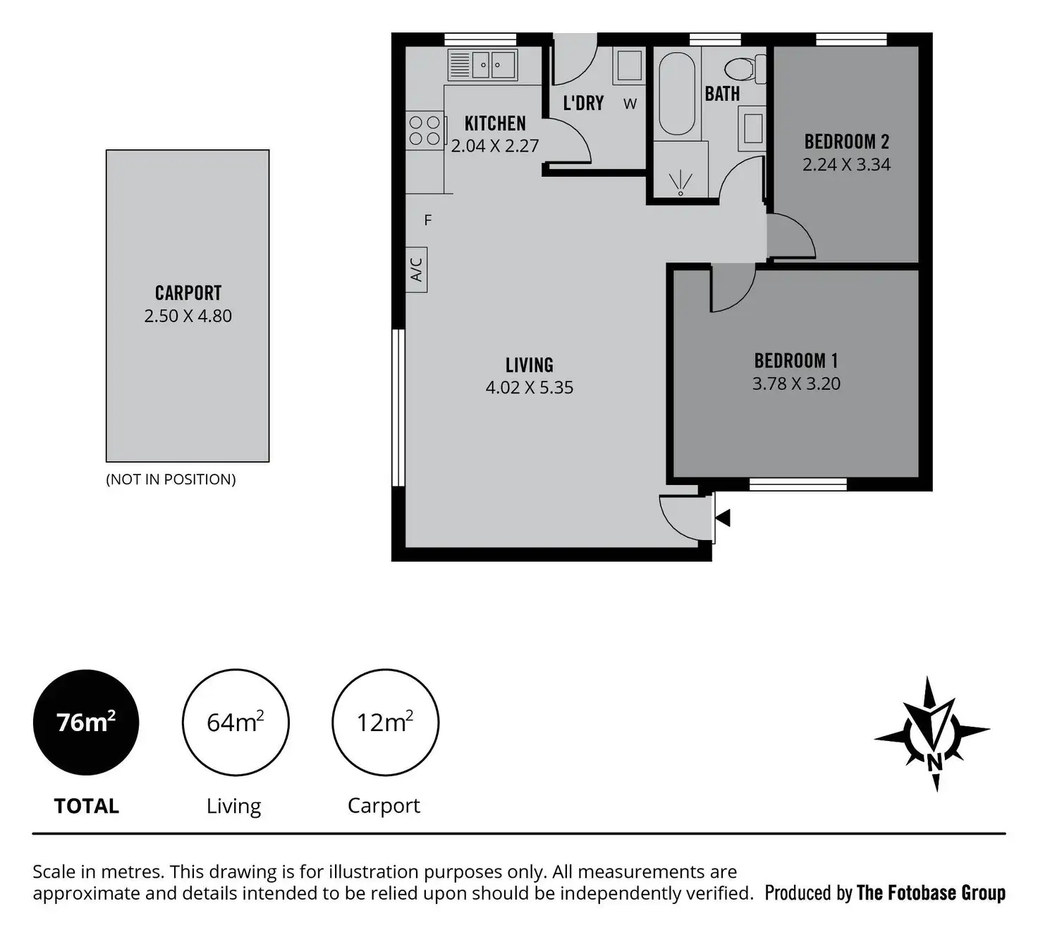 Floorplan of Homely block of units listing, 15 Bayer Avenue, Dudley Park SA 5008