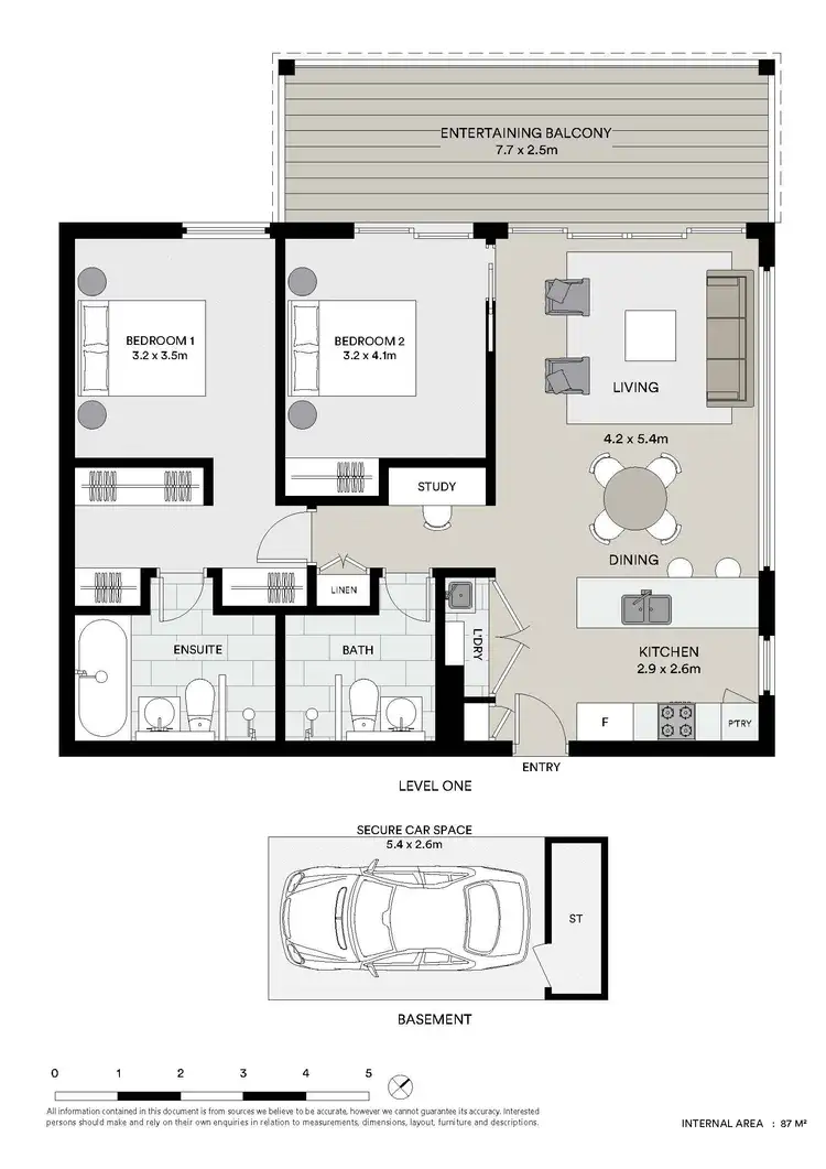 Floorplan of Homely apartment listing, 204E/3 Lardelli Drive, Ryde NSW 2112