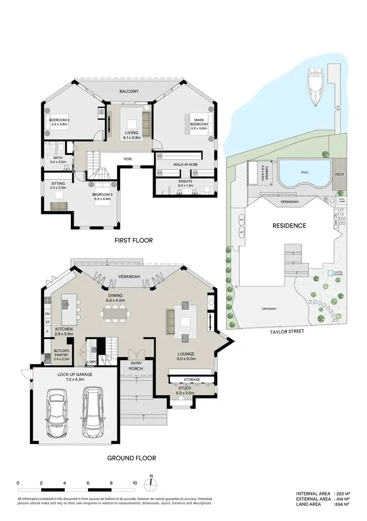 Floorplan of Homely house listing, 101 Taylor Street, Woy Woy Bay NSW 2256