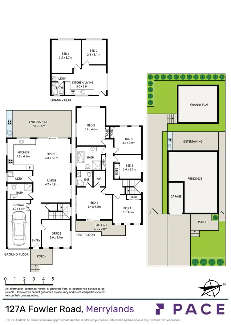 Floorplan of Homely house listing, 127A Fowler Road, Merrylands NSW 2160
