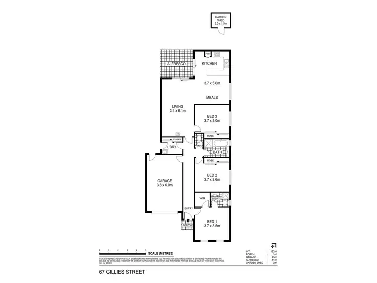 Floorplan of Homely house listing, 67 Gillies Street, Maryborough VIC 3465