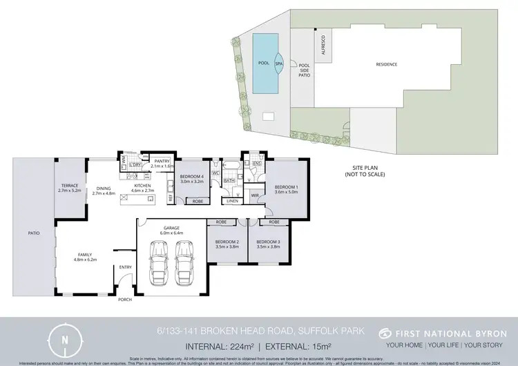 Floorplan of Homely house listing, 6/133-141 Broken Head Road, Suffolk Park NSW 2481
