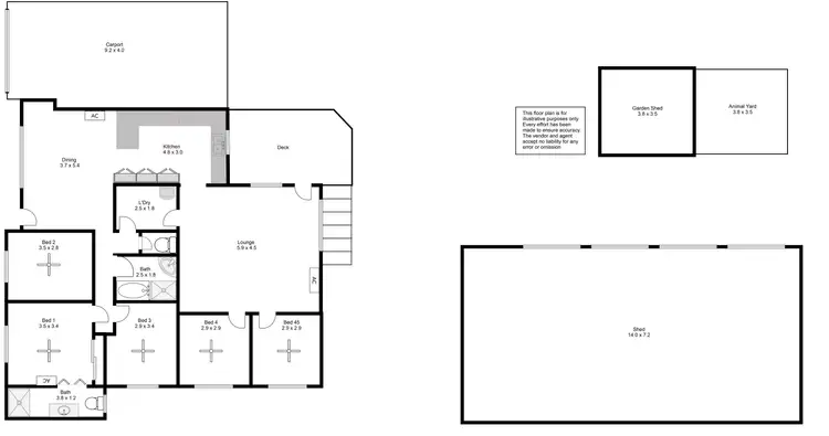Floorplan of Homely house listing, 7 Passat Street, Port Lincoln SA 5606