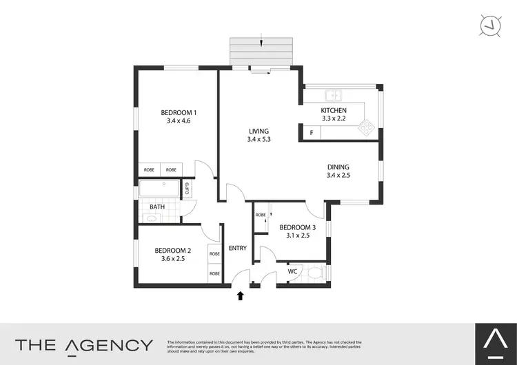 Floorplan of Homely apartment listing, 1/62 Osborne Road, Manly NSW 2095