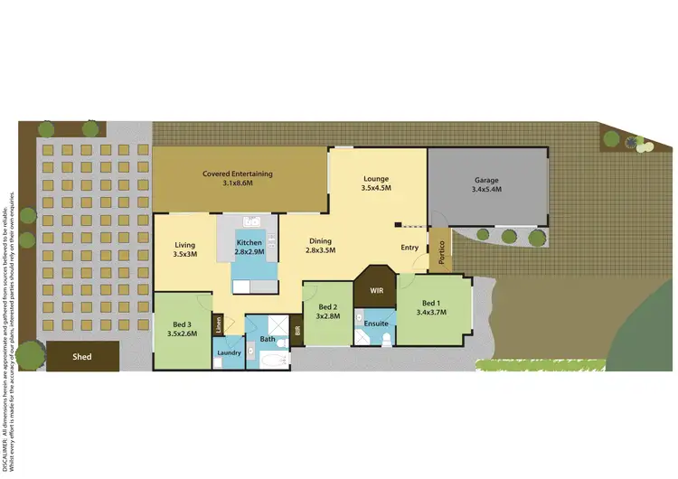Floorplan of Homely house listing, 15 Glenbawn Place, Woodcroft NSW 2767