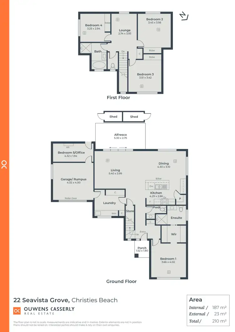Floorplan of Homely house listing, 22 Seavista Grove, Christies Beach SA 5165