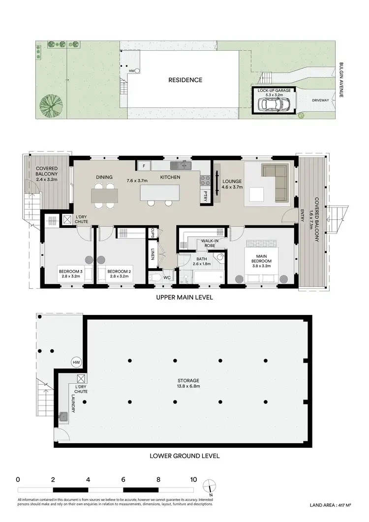 Floorplan of Homely house listing, 48A Bulgin Avenue, Wynnum West QLD 4178