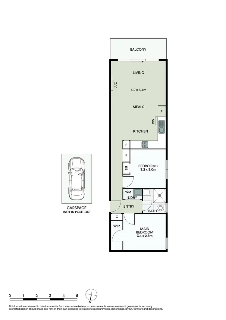 Floorplan of Homely apartment listing, 205/95 Thames Street, Box Hill VIC 3128